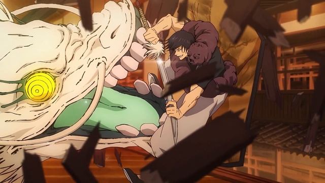 Тодзи против Гето [4K 50fps] - Магическая битва Сезон 2 Эпизод 4