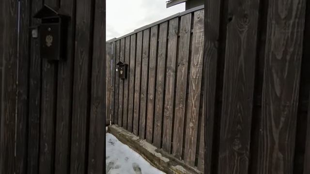 Забор из дерева, дешевле чем проф лист!