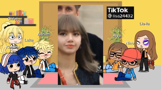 Mlb reacts to Marinette's future as Lisa from Blackpink || Blackpink x Mlb || ⚠️Read description⚠️