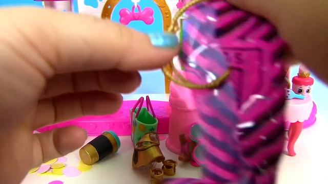 САЛОН КРАСОТЫ ДЛЯ КУКОЛ #ЛОЛ 3 СЕРИЯ 2 ВОЛНА LOL Играем в #Игрушки с My Toys Pink