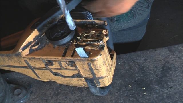 Ремонт бензопилы Партнёр 350.Замена,ремонт крутящихся шпилек бензопилы Partner 350