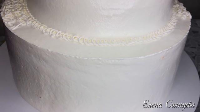 Великолепный Свадебный Двухъярусный Торт. Легко и Просто!