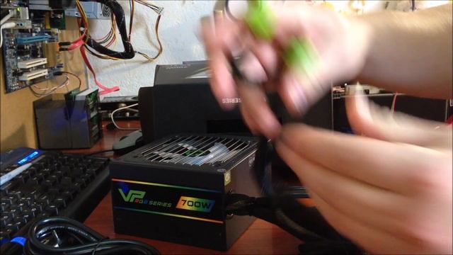 GameMax VP 700 RGB Распаковка и не большой обзор