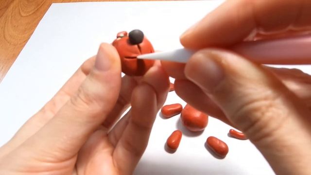 Как слепить Собачку из пластилина? Легкие поделки для детей/Видео лепка