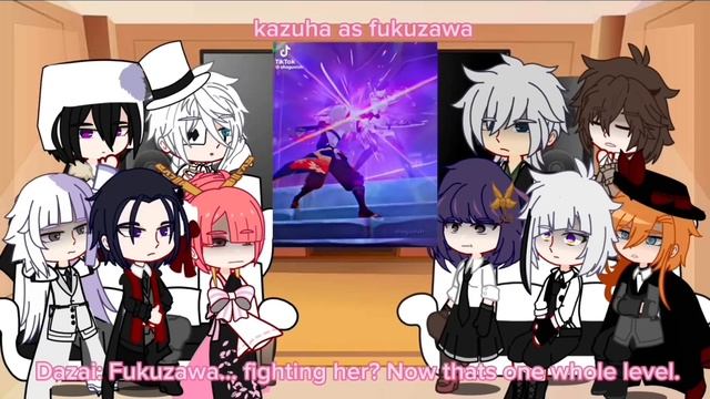 BSD react to Raiden Shogun as new DOA member || FINISHED ✅ || BSD X GENSHIN IMPACT || GCRV ||