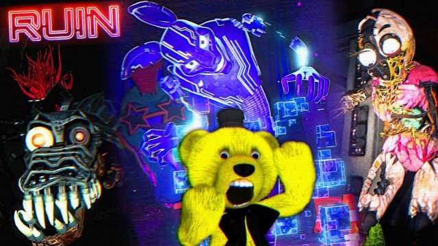 FNAF 9 РУИНЫ ВЫШЛИ НОВЫЙ ГЛИТЧТРАП FNAF Ruin DLC PS5