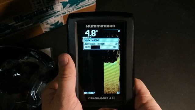 Видеообзор эхолота Humminbird PiranhaMax 4 DI по заказу Fmagazin