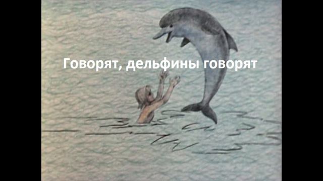 Говорят дельфины говорят