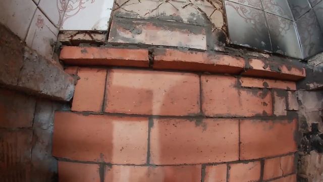 Ремонт печи из кирпича