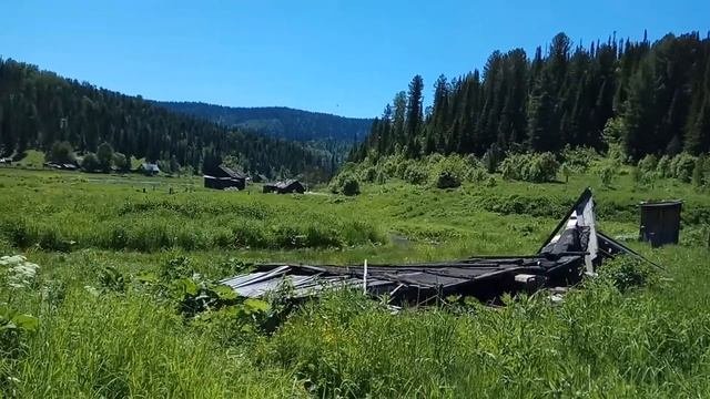 Горная Шория река Ортон.