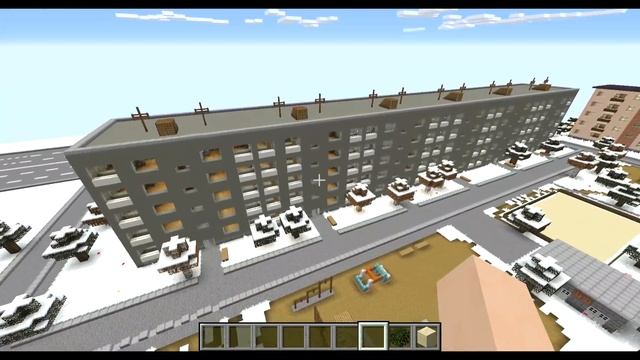 Русский город в майнкрафт/Minecraft #2 (новый двор и новые дома)