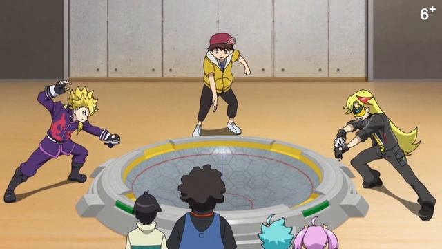 Beyblade Burst русский | сезон 1 | Эпизод 25 | Таинственный блейдер в маске!