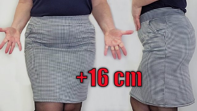 ☝ШВЕИ МОЛЧАТ ОБ ЭТОМ/как расширить юбку на 16 см