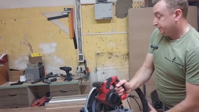 Погружная пила Зубр ПП-55Н пилит без сколов! Правда или обман! Тест новой пилы из коробки!
