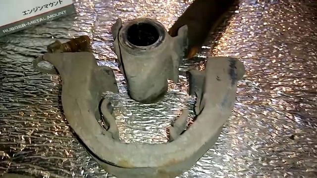 Замена передней левой подушки двс на хонда интегра DB6