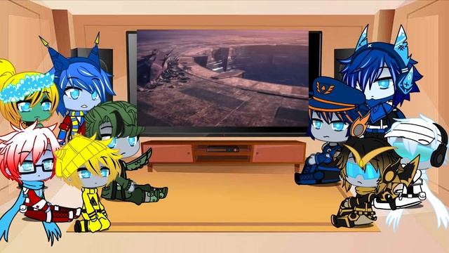 Transformers Animated (Autobots) react to Optimus from the Prime universe|Gacha club|TFA |Rus/Eng