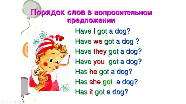 Have got / has got правило