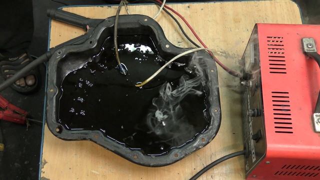 подогрев масла в поддоне свечей накала эксперимент №2