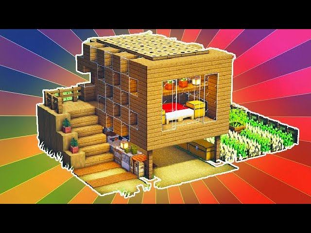 ⚒️ Учебник Minecraft : Простой стартовый дом