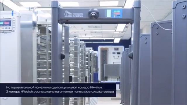 Металлодетектор БЛОКПОСТ МАТРЁШКА PC Vx 1800 18_12_6 с видеонаблюдением