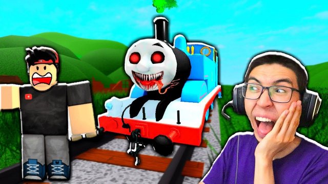 СТРАШНЫЙ ПОЕЗД ТОМАС в ROBLOX История Туннеля РОБЛОКС
