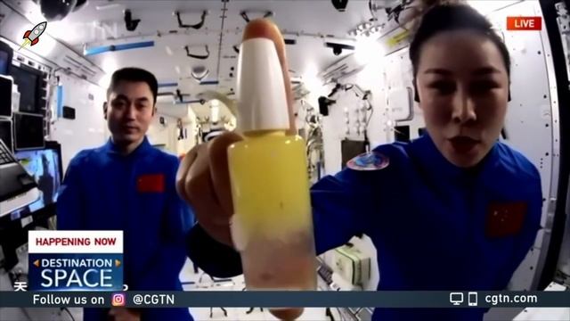 Эксперименты на китайской орбитальной станции [новости науки и космоса]