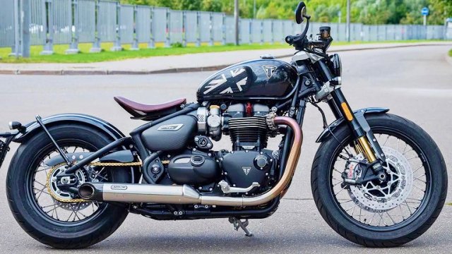 Triumph Bonneville Bobber TFC - Шикарный Заводской Кастом !