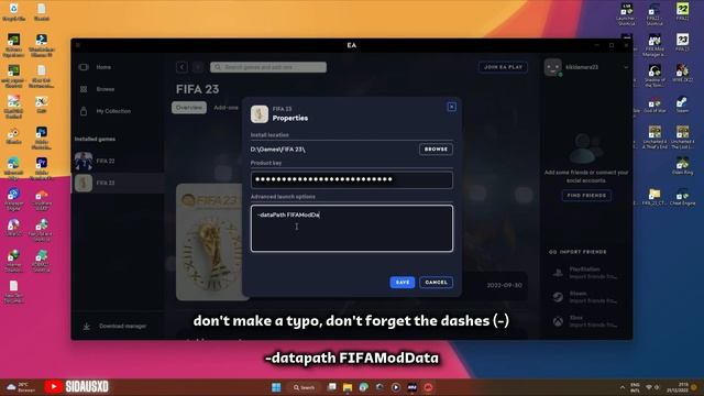 How to Fix FIFA Mod Manager not working in EA App