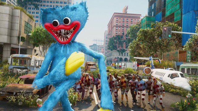 ХАГГИ ВАГГИ ВЫЖИВАЕТ 1 ДЕНЬ В ЗОМБИ АПОКАЛИПСИС Poppy Playtime в ГТА 5 МОДЫ! ПОППИ в GTA 5 ВИДЕО