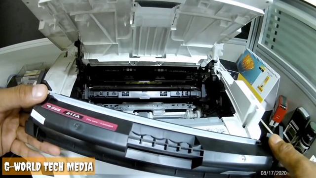 HP Laserjet Pro MFP M130a Printer Cartridge Installation || Printer cartridge change