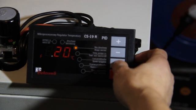 Полная настройка контроллера KG Elektronik CS-19R PID