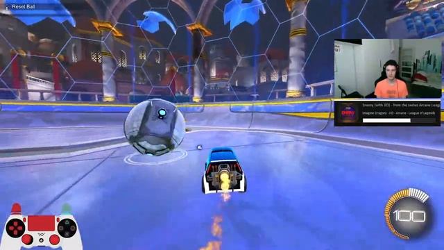 Стрим от 16.06 - Учим Механики день 1 / Неделя 1: Масти, ресеты, аир роллы | Рокет лига стрим