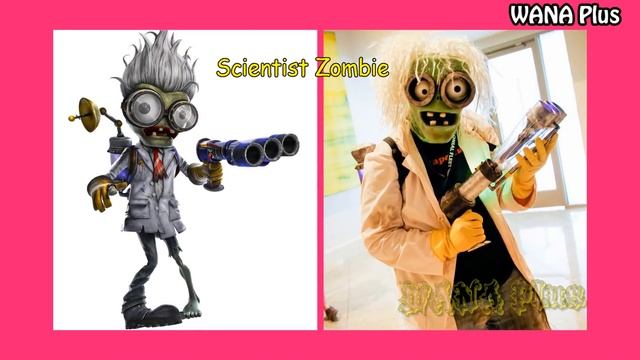 Plants VS Zombies All Characters In Real Life ?@WANAPlus
