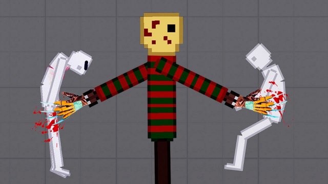 ФРЕДДИ КРЮГЕР ПРОТИВ ЛЮДЕЙ! ОПАСНЫЙ МОНСТР УНИЧТОЖАЕТ! БЕЗУМИЕ И УГАР В PEOPLE PLAYGROUND