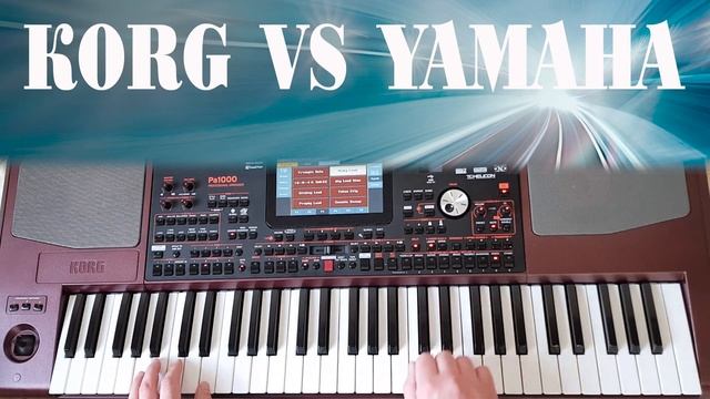 KORG PA1000 мини ОБЗОР в сравнении с Yamaha psr sx900