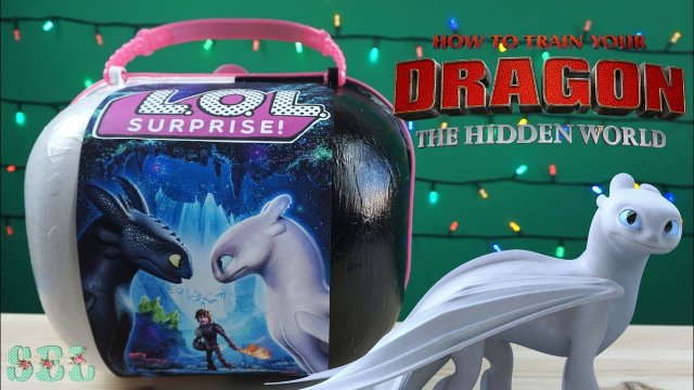 Как Приручить Дракона Огромный Чемодан Сюрприз распаковка и обзор