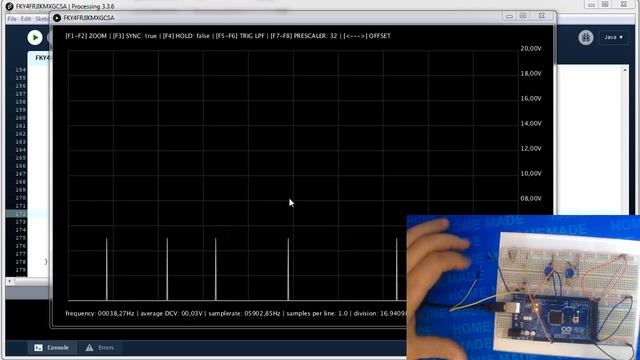 Простой Осциллограф на Ардуино!