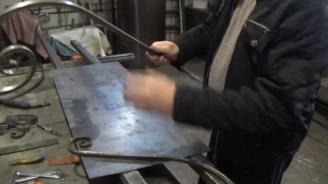Как измерить длинну заготовки для изготовления кованых элементов! ХОЛОДНАЯ КОВКА!