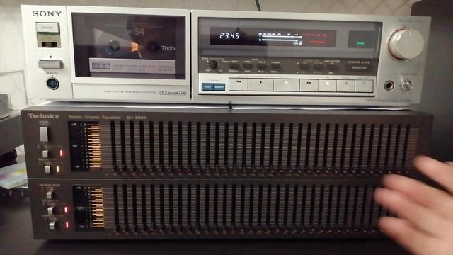 33 полосы графический эквалайзер Technics SH-8065