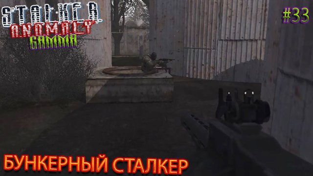 БУНКЕРНЫЙ СТАЛКЕР | STALKER ANOMALY GAMMA | Серия 33