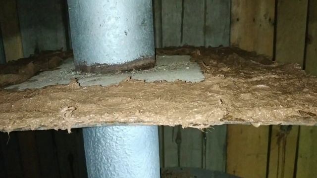 Как провести Трубу в бане. Сквозь потолок и крышу