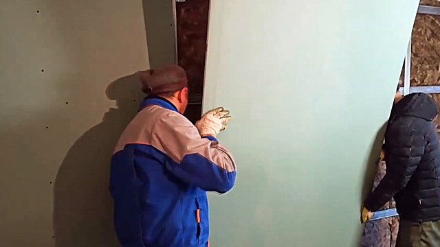 Выравнивание стен гипсокартоном Своими Руками и Утепление стен