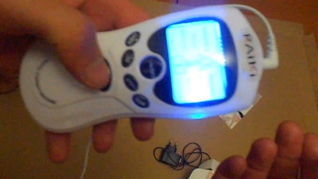 Работа китайского миостимулятора Raiki наглядно