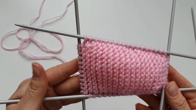 Вяжем пинетки спицами на 3-6 мес. Мастер-класс