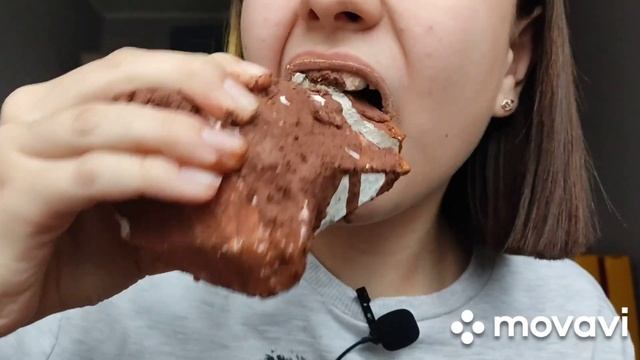 Мел В пасте/мокрый хруст/ Асмр/Очень грязное видео