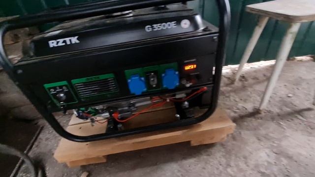 Запуск генератора RZTK на природном магистральном газу