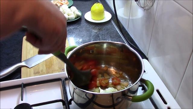 Тайский суп Том Ям. Как приготовить суп Том Ям с основой для супа от Сэн Сой.