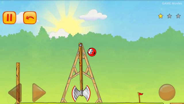 Красный Шарик Прохождение! Приключения красного ШАРИКА мульт ИГРА Red Ball 3