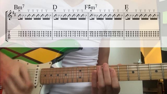 Get Lucky [TABS lesson guitar cover]