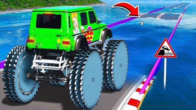 СМОЖЕТ ЛИ ГИГАНТСКИЙ ГЕЛИК ВЛАДА А4 НА ПИЛАХ ПРОЕХАТЬ ГЛУБОКУЮ ЯМУ С ВОДОЙ ГТА 5 МОДЫ МУРКА